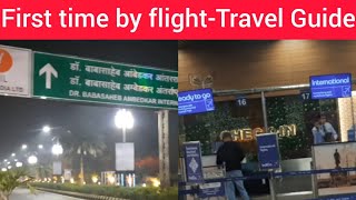 First time air travel steps from Nagpur Airport [upl. by Hayifas]