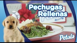 Pechugas rellenas de frutos secos y vino Tu Cocina Pétalo® [upl. by Anitrak]