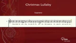 Christmas Lullaby Arr John Rutter Soprano [upl. by Anniroc]