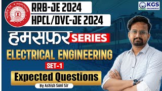 RRBJEHPCLDVCJE 2024  Electrical Engineering  Expected Questions Set1  Ashish Soni Sir [upl. by Oinotnanauj]