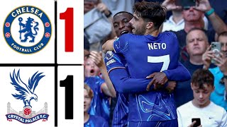 Crystal Palace vs Chelsea  HIGHLIGHTS  Premier League 2425  Nicolas Jackson Goal [upl. by Khalsa840]