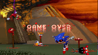 Game over for Sonics friends  Sonicexe clickteam remake [upl. by Ydrah]