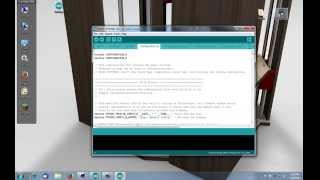 Arduino lcd Uploading Firmware [upl. by Ettezzil490]