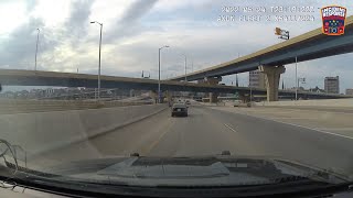 Dash Cam Milwaukee Police Chase of MercedesBenz [upl. by Ecienahs]