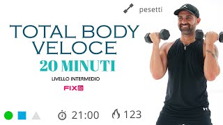 Allenamento Total Body Focus Braccia e Glutei Allenamento Veloce [upl. by Aniraz965]