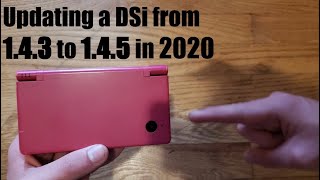 Updating a Nintendo DSi quotfrom 143 to 145quot 2023 UPDATE READ PINNED COMMENT [upl. by Egwan]