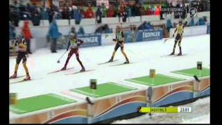 Biathlon WM in Ruhpolding 2012 Massenstart der Männer [upl. by Ellerey613]