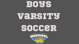 Rice Lake High School vs Menomonie High School Mens Varsity Soccer [upl. by Nolahp]