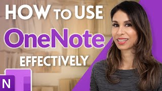 How to Use OneNote Effectively Stay organized with little effort [upl. by Pyotr]