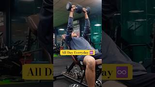 Day25🇮🇳 Inclined Dumbbell Chest Press  Chest Workout  Gym Vlogs  GauravSureliyaFitV [upl. by Ynnig]