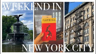 NYC WEEKEND VLOG  Broadway Drinks and Birthdays [upl. by Airbma]