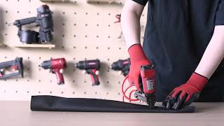 AEROPRO TOOLS T50JC 20 Gauge Pneumatic Staple Gun [upl. by Deerc]