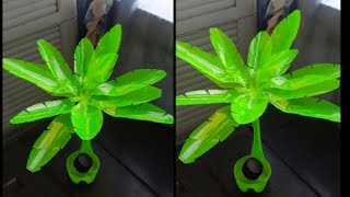 HOW TO RECYCLED PLASTIC BOTTLES MOUNTAIN DEW DIY PLASTIC BOTTLES CRAFTS IDEAS HOME DISPLAY [upl. by Adile333]