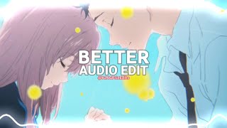 better  khalid edit audio [upl. by Oiramrej]