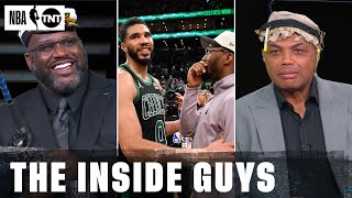 The Inside guys react to C’s third straight ECF  send the Cavs Gone Fishin’ 🤣  NBA on TNT [upl. by Arretal]