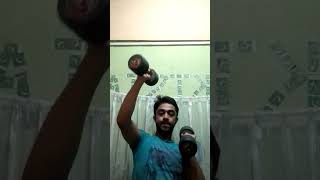 My New Dumble Front Press Workout Motivation Video birds [upl. by Acherman43]