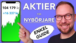 AKTIER FÖR NYBÖRJARE Köpa aktier  Steg för steg guide [upl. by Perseus80]