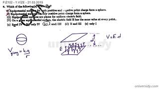 İTÜ FİZ 102E 1 VİZE 21032015 SORU 6 [upl. by Yerroc758]