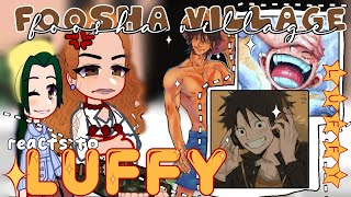 One Piece  Foosha Village Characters React to Luffy  gacha react [upl. by Lednik648]