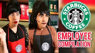 Starbucks Employee Compilation [upl. by Adelpho217]