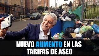 Nuevo aumento en las tarifas de aseo 💵 [upl. by Osrit]