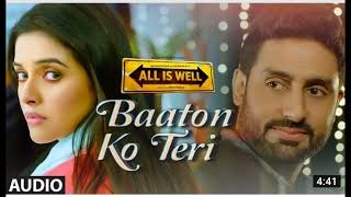 AUDIO Baaton ko Teri Abhshekh bachhan Full song jk mexer [upl. by Shafer581]