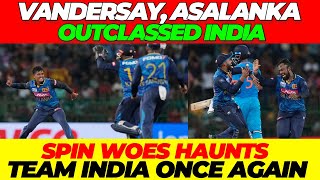 Vandersay Asalanka OUTCLASSED India  India vs Sri Lanka 2nd ODI [upl. by Liew829]