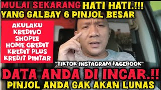 Please Sadar‼️YANG GALBAY 6 PINJOL INIAKULAKU KREDIVO SHOPEE HCI KREDIT KPINTARHATI HATI [upl. by Richer]