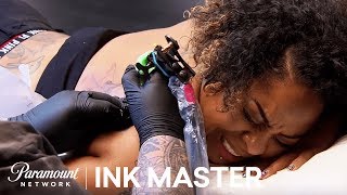 Elimination Tattoo Toddler Portraits  Ink Master Season 8 [upl. by Vanessa]