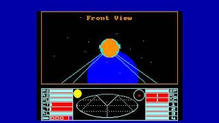 Elite  Amstrad CPC Firebird 1985  by David Braben amp Ian Bell CPCE Emulator [upl. by Oletta]