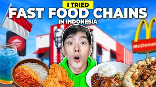 Rice CHANGED Fast Food in Indonesia So I Tried Them [upl. by Greggs]