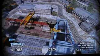 Skate 3  Masochist Achievement Guide Thorax Crunch Challenge [upl. by Noryahs]