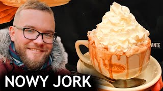 NOWY JORK AMERYKAŃSKIE JEDZENIE w Święta Bożego Narodzenia NOWE GASTROSTANY  GASTRO VLOG 286 [upl. by Ailecra]