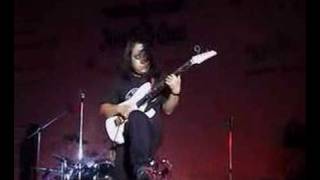 Burmese Rock Band Iron Cross Lead Guitarist Chit San Maung 1 [upl. by Trah]