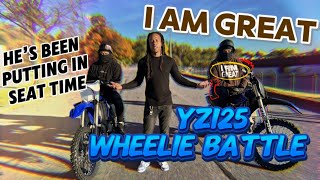 Who’s Really Taking The Crown  yz125 bikelife battle wheelie  Both Opponents Are Rookies [upl. by Ecidna]