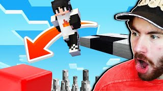 Sapnap Speedruns Worlds Hardest Parkour Challenge in Minecraft [upl. by Ikeda]