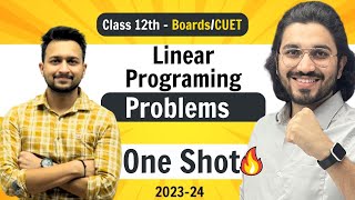 Linear Programing Problems  Class 12 Maths  NCERT for Boards amp CUET [upl. by Koralle]