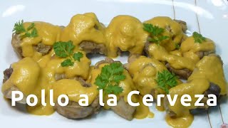 Pollo a la Cerveza  Receta casera deliciosa y fácil de hacer [upl. by Carisa]