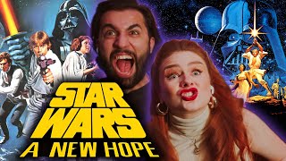 FIRST TIME WATCHING  Star Wars Episode IV  A New Hope 1977  MOVIE REACTION [upl. by Domingo908]