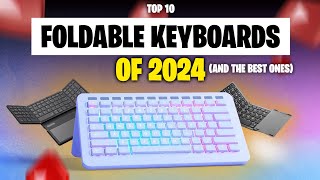 Top 10 Foldable Keyboards of 2024 and the Best Ones  Foldable Keyboards  keyboard techtrends [upl. by Acemaj]