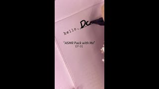 ASMR pack an order with me EP01 ASMR packingorders pressonnails nailart nailxlevel [upl. by Bergeron]