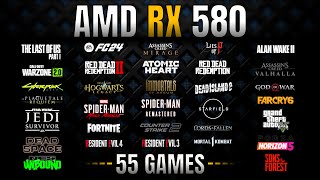 RX 580 in 2024  55 Games Tested🔥 [upl. by Tandy]