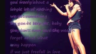 Jessica Jarrell  Freefall with lyrics [upl. by Kliman]