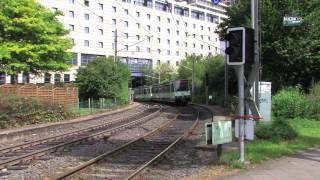 Die Linie 66 der Bonner Straßenbahn mit historischen Szenen Trams in BonnGermany [upl. by Morissa]