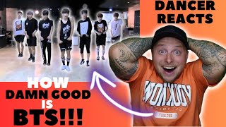 DANCER REACTS BTS NO DANCE PRACTICE [upl. by Ybok]