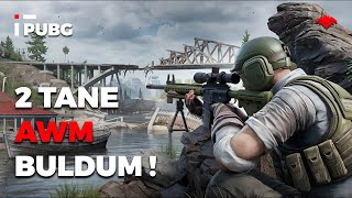 2 TANE AWM BULDUM UÇAĞIM DÜŞTÜ  PUBG SOLO [upl. by Nivaj]