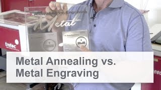 Metal Annealing vs Metal Engraving with a Laser [upl. by Ruth]