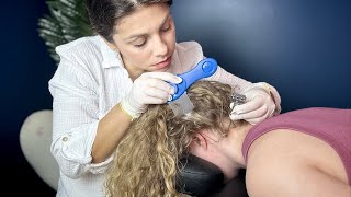 ASMR Scalp Pressure Point Therapy Acupressure Hair Pulling Skin Scraping Soft Spoken Roleplay [upl. by Nylrak]