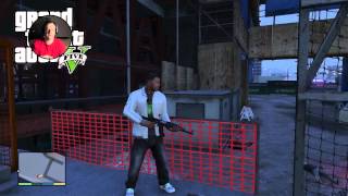 GTA 5  Mission Mord auf der Baustelle Lets Play 41 [upl. by Assenad216]