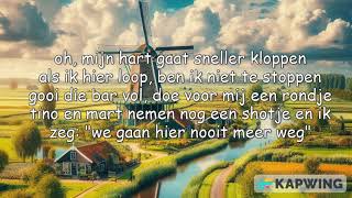 Hartslag Van De Stad Song by Mart Hoogkamer and Tino Martin Dutch Lyrics [upl. by Nirb]